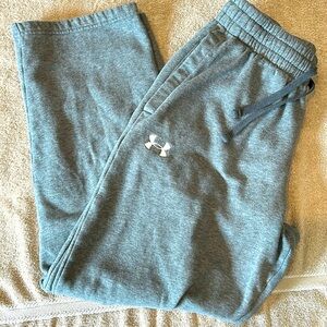 Mens UA Rival Fleece sweatpants -size Medium